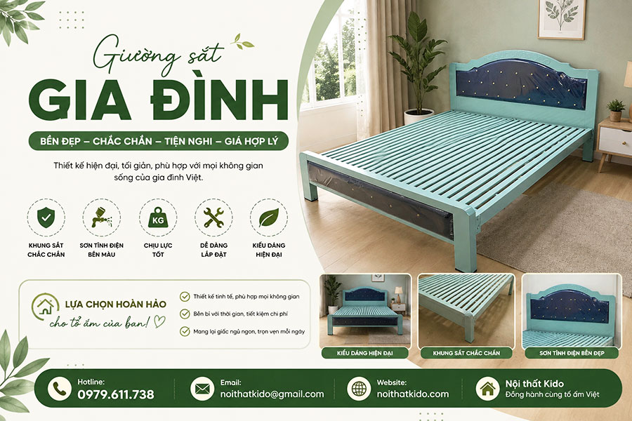 Giường sắt gia đình