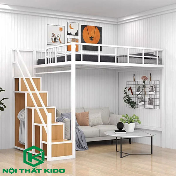 Giường sắt 1 tầng Alisson