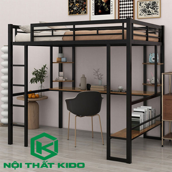 Giường sắt 1 tầng Lisandro