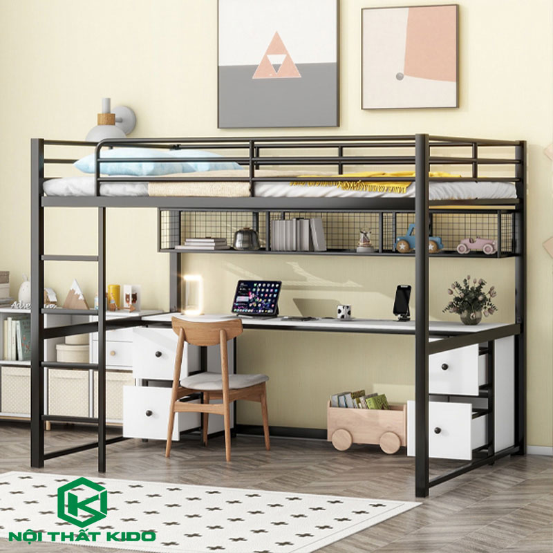 Giường sắt 1 tầng Reece