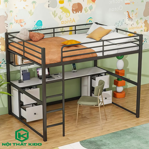 Giường sắt 1 tầng Reece