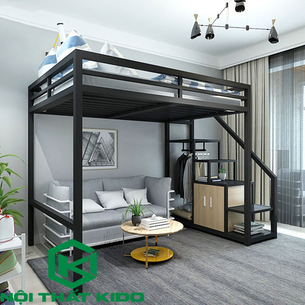 Giường sắt 1 tầng Trent
