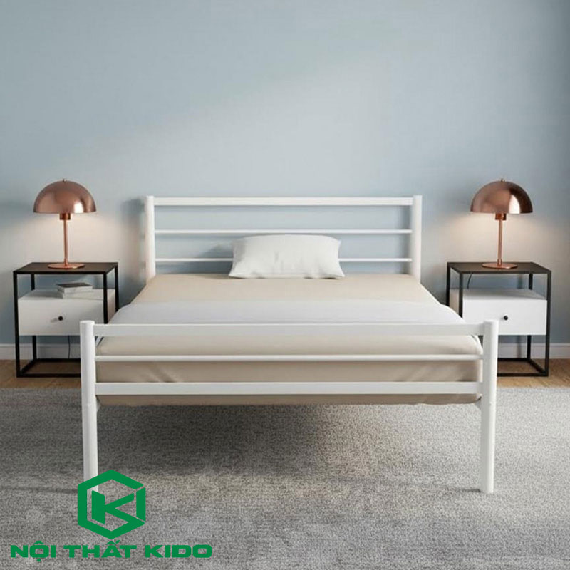 Giường sắt tròn Dajgi