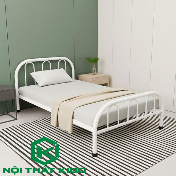 Giường sắt tròn Guzip