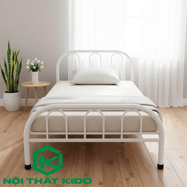 Giường sắt tròn Guzip