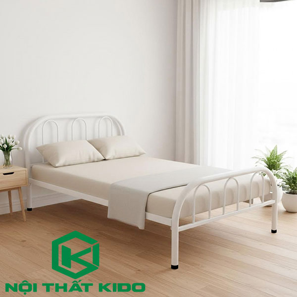 Giường sắt tròn Guzip