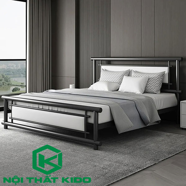 Giường sắt tròn Kese