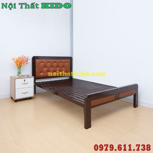 Giường sắt hộp 1m2