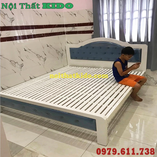 Giường sắt 1m8x2m