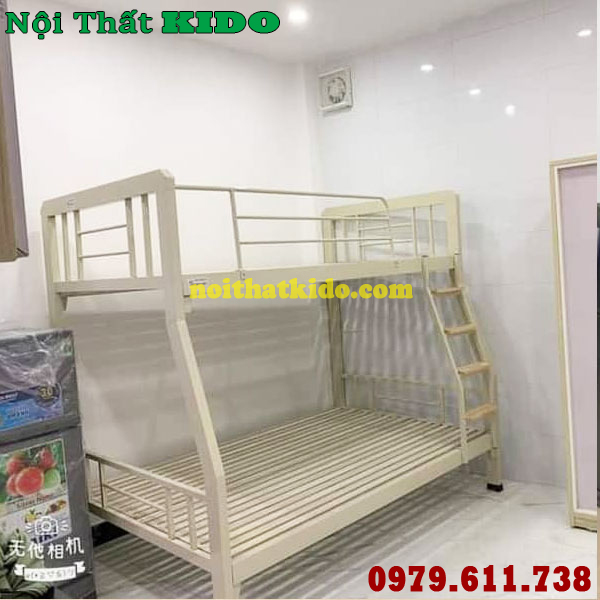 Giường sắt 2 tầng 1m6 x 2m