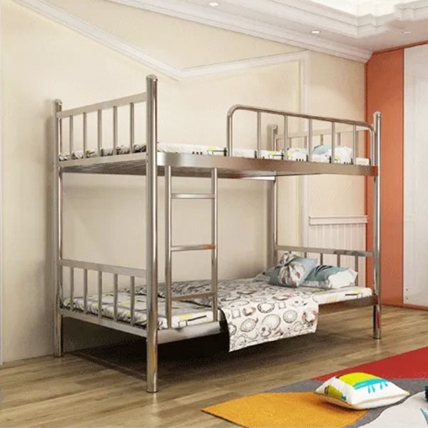 Giường tầng inox gia đình bền đẹp, an toàn và dễ vệ sinh
