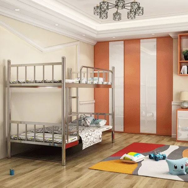 Giường tầng inox gia đình bền đẹp, an toàn và dễ vệ sinh