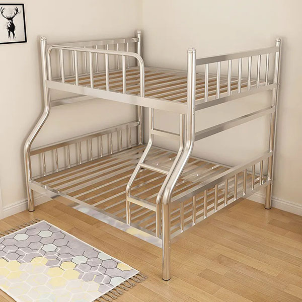 Giường inox 2 tầng thiết kế thời trang và hiện đại