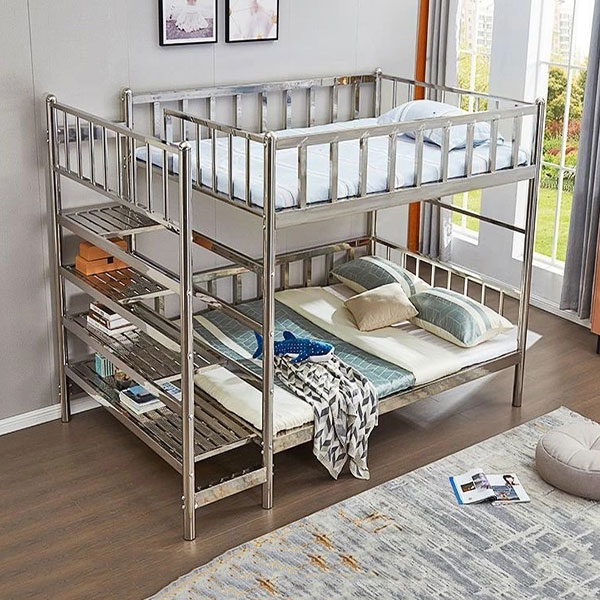 Giường tầng inox chắc chắn & tiện nghi cho phòng ngủ