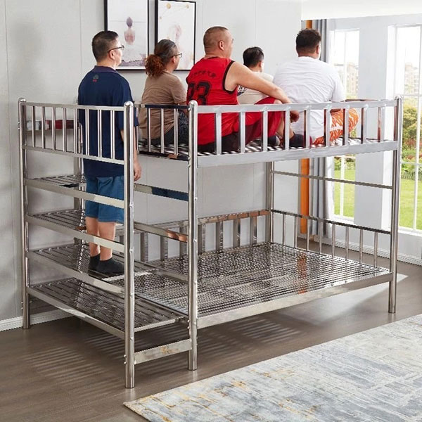 Giường tầng inox chắc chắn & tiện nghi cho phòng ngủ