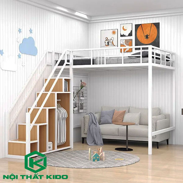 Giường sắt 1 tầng Alisson
