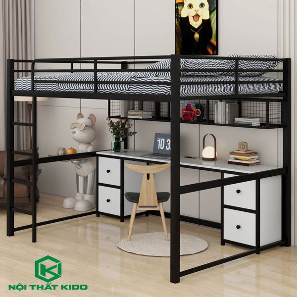 Giường sắt 1 tầng Reece