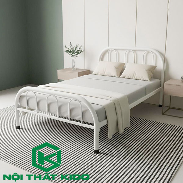 Giường sắt tròn Guzip